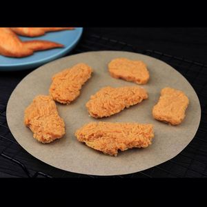 Papiers de cuisson ronds jetables pour friteuse à air, en papier sulfurisé antiadhésif et résistant à la chaleur, pour une cuisson saine et un nettoyage facile - Product Image 4