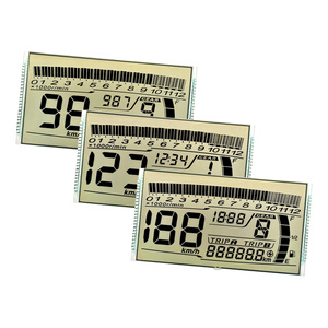 SJXDGW013 HTN定制高性能7段液晶显示器模块摩托车正显示器4.5V - Product Image 1