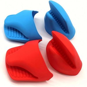 Gants en silicone modernes avec logo personnalisé, résistants à la chaleur, sans BPA, de qualité alimentaire, écologiques, compatibles lave-vaisselle et four - Product Image 1