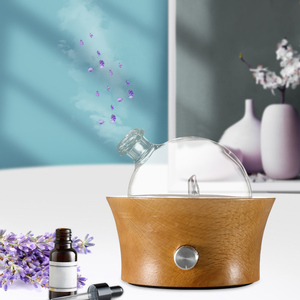 Mesin Aromaterapi Kaca Kabut Dingin, Aroma Minyak Esensial Kayu Kabut Dingin <span class=keywords><strong>Nebulizer</strong></span> Diffuser - Product Image 1