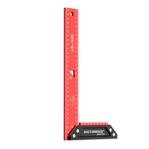 Doctorwood Heavy Duty Wide Base Woodworking L Square LS-300 Aluminum Alloy <b>Measuring</b> <b>Tool</b> - Product Image 5