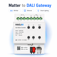Hub intelligent Tuya Matter Zigbee Thread filaire DALI, passerelle de maison intelligente Tuya Matter avec automatisation de l'éclairage résidentiel
