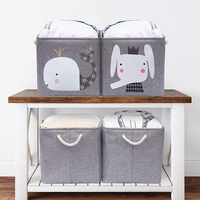 Panier de rangement en tissu de jute léger et pliable en coton et chanvre pour la lessive, les jouets et les vêtements