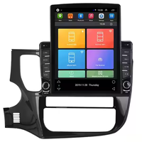 Lecteur DVD Android 2.5D Screen IPS DSP pour Mitsubishi Outlander 3 2012-2018 2 + 32GB WIFI GPS BT Stereo SWC Car Radio Video
