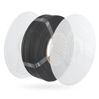 Filamen PETG Isi Ulang Laris Manis Warna Hitam Hyper Speed 1.75MM Presisi Tinggi Anti Kusut Segel Vakum Mudah Dicetak