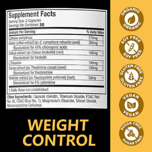 OEM /ODM <span class=keywords><strong>Thermo</strong></span> Capsules Cápsulas delgadas corporales para el control <span class=keywords><strong>de</strong></span> peso y píldoras moldeadoras corporales para suplementos <span class=keywords><strong>de</strong></span> hierbas para adultos - Product Image 2