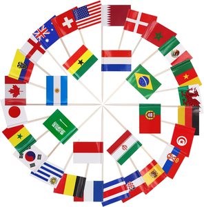 Коктейль, Канадская палочка, зубочистки, флаг Канады, флаги, флажки, маленькие мини-палочки, топперы для кексов - Product Image 6