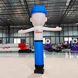 Estrellas Inflables Ondulantes para Publicidad Exterior, Personajes de Dibujos Animados Personalizados, Modelo Portátil con Sopladores, Resistentes al Agua y al Viento - Product Image 5