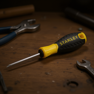 Destornillador Phillips Stanley 6 en 1 con mango de agarre cómodo para tareas de fijación precisas - Product Image 3