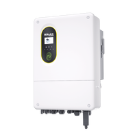 Système d'énergie solaire avec batterie au lithium 48V 15kWh, empilable, pour la maison, montage solaire pour le stockage d'énergie domestique