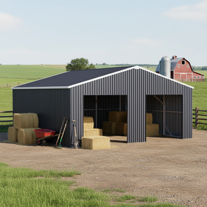 <span class=keywords><strong>Kit</strong></span> de <span class=keywords><strong>construction</strong></span> de <span class=keywords><strong>garage</strong></span> extérieur <span class=keywords><strong>en</strong></span> métal CG2841-H305, structure <span class=keywords><strong>en</strong></span> acier, double <span class=keywords><strong>garage</strong></span> préfabriqué, abri de jardin <span class=keywords><strong>en</strong></span> métal - Product Image 1