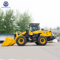 Travaux de construction Offres Spéciales 3 tonnes 5 tonnes 6 tonnes avant petite pelleteuse Mini roues tracteurs chargeuses avec grappin à bûches
