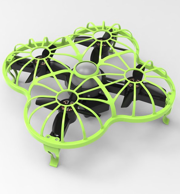 DWI Dowellin Mini RC Drone DIY UFO Drone Kit, Headless Altitude Hold 360° Flips Super Durable Drone for Kids and Beginners
