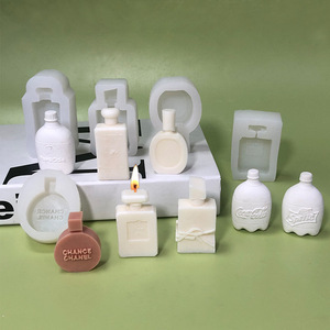 Формочка «сделай сам» для раннего подъема в бутылочке духов, свечи, мыло ручной работы, силиконовая форма в виде свечи для ароматерапии, настольные украшения, украшения для дома - Product Image 4