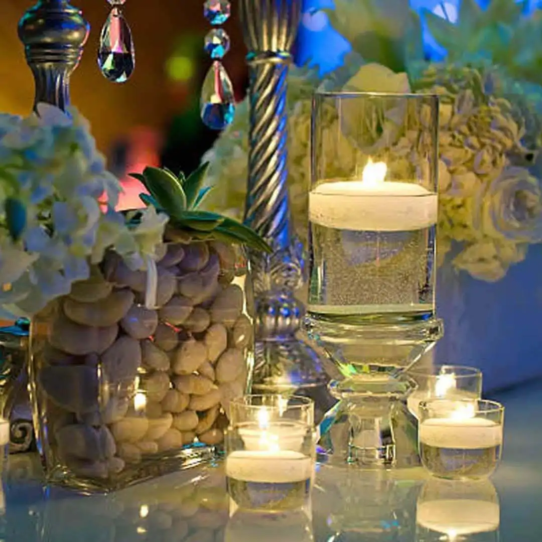 Lilin Mengambang 3 Inci Tanpa Aroma, Lilin Mengambang 3 Inci Tanpa Aroma, Air Diaktifkan, Pesta Ulang Tahun Pernikahan