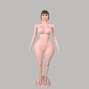 <span class=keywords><strong>Mannequin</strong></span> <span class=keywords><strong>femme</strong></span> grande taille avec fesses prononcées pour présentation de pantalons et vêtements, en <span class=keywords><strong>plastique</strong></span>, économique - Product Image 1