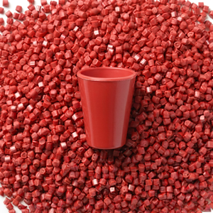 High Visibility Fluorescent Red <b>Masterbatch</b> for <b>Plastic</b> Warning Signs and Toys - Product Image 1