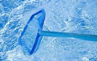 Épuisette à feuilles Poolstar Heavy Duty Deluxe en plastique écologique pour nettoyeur de piscine extérieure
