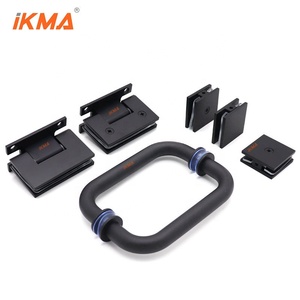 IKMA factory produttore 8-12mm occhiali da bagno senza cornice porta doccia accessori hardware scatola set <span class=keywords><strong>per</strong></span> porta in vetro - Product Image 2