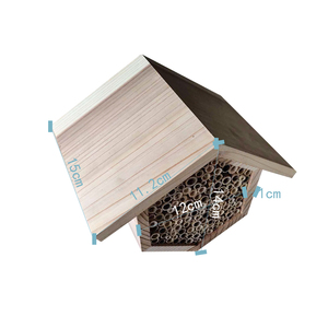Casa de Abejas de Madera Personalizada de Fábrica, Hotel para Insectos, Casas de Abejas para el Jardín, Caja de Abejas de Madera - Product Image 2
