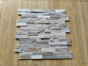 Panneau de pierre naturelle de culture empilée, finition brisée, design moderne, couleur miel doré, pour extérieur, villa, hôtel, <span class=keywords><strong>ardoise</strong></span> anti-acide durable - Product Image 1