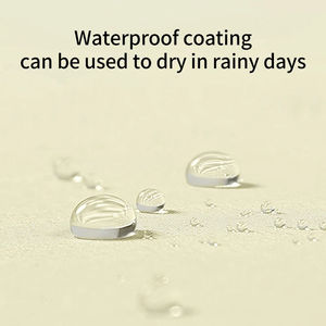 Paraguas de viaje plegable 8 costillas Mini bolsillo compacto lluvia sol paraguas a prueba de viento a prueba de lluvia con cápsula para la vida diaria UPF 50 - Product Image 3