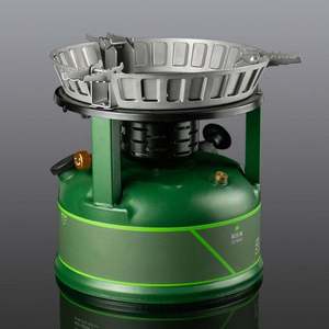 Réchaud de camping portable <span class=keywords><strong>à</strong></span> essence en acier haute performance, coupe-vent, style simple et automatique pour la randonnée et le camping - Product Image 3