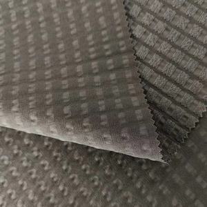 Poliéster amoníaco elástico con capucha estilo rejilla cuadrada tela de montaña adecuada para chaquetas al aire libre - Product Image 3