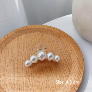 Clipes de cabelo de pérolas, grampos de cabelo de pérolas em 4 tamanhos, pérolas, acessórios de mandíbula - Product Image 6