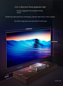 Proyector de <span class=keywords><strong>TV</strong></span> Láser de Tiro Ultra Corto CHANGHONG DC90A de <span class=keywords><strong>100</strong></span> <span class=keywords><strong>Pulgadas</strong></span>, Smart <span class=keywords><strong>TV</strong></span> 4K con Protección Ocular, 3GB+64GB, Cine en Casa para Sala de Estar - Product Image 4