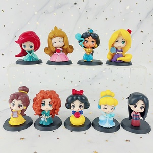 Set de Figuras de Acción de Princesas de Dibujos Animados para Decoración de Pasteles, <span class=keywords><strong>Cenicienta</strong></span>, Reina, Alicia, Muñeca de Princesa de Juguete para Regalos - Product Image 6