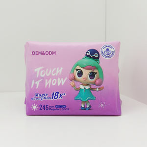 Toallas Sanitarias Económicas Más Vendidas para Mujeres, Super Absorbentes, Impermeables, Transpirables, de Algodón con Aniones - Product Image 2