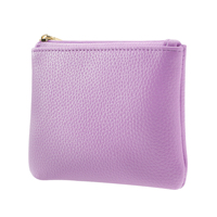 Porte-monnaie portable en cuir PU pour entrepôt, petite pochette zippée avec chaîne, pour hommes et femmes