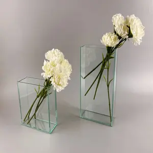 ウェディング用品ガラス花瓶ウェディングセンターピースクリアウェディング用品