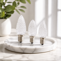 Ampoules LED C9 Dimmables et Étanche pour Éclairage Commercial de Noël en Gros
