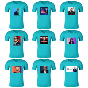 Wholesale 2025 Unisex Short Sleeve Polish Presidential Candidate T-Shirt Customizable Adults Election Cheer Promotional T-Shirt - Product Image 6