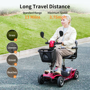 <span class=keywords><strong>Scooter</strong></span> Eléctrico Plegable de 4 Ruedas Mateside Supply para Adultos Mayores y Personas con Discapacidad, Todoterreno para Carretera - Product Image 5
