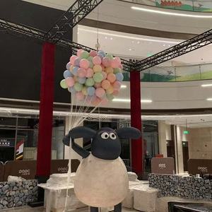 Пользовательские надувные Мультяшные овечки модель для торгового центра IP авторизированные надувные воздушные шары для животных для использования на мероприятии - Product Image 6
