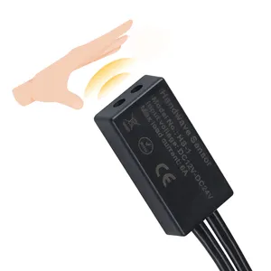 12V/24V IR détecteur de commutateur de capteur de balayage à la main 6A interrupteur de lumière de capteur de mouvement intelligent à onde manuelle pour lumière d'armoire de placard à bande de LED