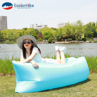Chaise longue gonflable imperméable de canapé d'air de conception moderne de haute qualité pliable pour l'usage d'intérieur et extérieur pour le Champing de plage