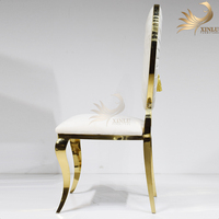 Chaises de salle à manger modernes et minimalistes en acier inoxydable, durables, empilables, sièges imperméables, tissu élégant, pour hôpital et appartement