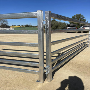 Meistverkaufte Verzinkte Quadratrohre 6ft Umweltfreundliche Viehpaneele Geschweißte Zaunpaneele für Rinder, Pferde und Schafe für den Bauernhof - Product Image 1