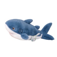 Vente en gros de jouets en peluche de la série Happy Ocean : baleine, phoque, requin et dauphin pour dormir.