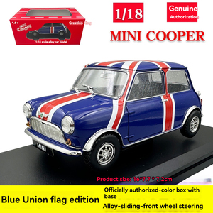 Diecast 1:24 old BWM <strong>Mini</strong> <strong>Cooper</strong> Alloy <strong>Car</strong> Model wheels moveable Door Open <strong>Toy</strong> Display Gift Collection <strong>Car</strong> Model - Product Image 3