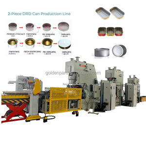 Máquina automática de fabricación de latas de 2 piezas Línea de producción de latas de metal de pescado/sardina/atún/tomate - Product Image 1