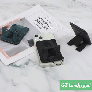 Portefeuille en cuir multifonctionnel anti-chute avec chaîne aimantée pour téléphone pochette camouflage béquille porte-cartes pour étui de téléphone portable - Product Image 2