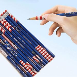 Offre Spéciale – Crayons en Bois Personnalisés Thème Fête de l'Indépendance – Fournitures de Bureau Pratiques - Product Image 4