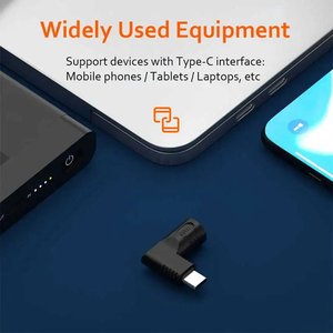 ขั้วต่อสายไฟแล็ปท็อป65W อะแดปเตอร์ DC ตัวแปลงที่ชาร์จสำหรับ Lenovo ตัวเมียเป็น USB Type C อะแดปเตอร์ PD ตัวผู้ - Product Image 5