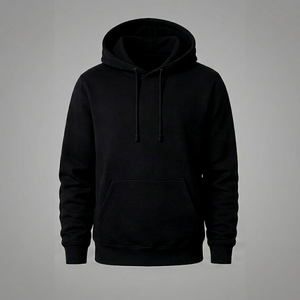 Sweat à capuche premium pour homme de haute qualité – Sweat-shirt à capuche uni en polaire avec poche kangourou - Product Image 1