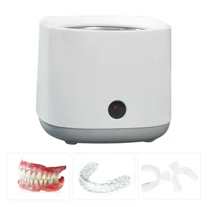 2023 एक क्लिक सफाई मिनी चश्मा घड़ी कृत्रिम दांतों Aligners दांत डिजिटल गहने क्लीनर घरेलू पोर्टेबल अल्ट्रासोनिक क्लीनर